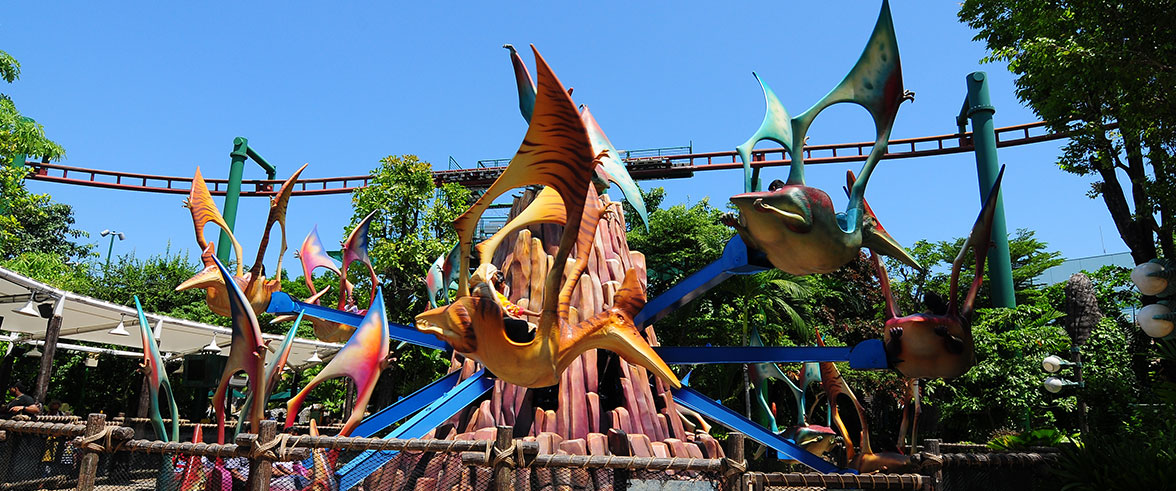 Dino-Soarin' at Universal Studios Theme Park in Singapore